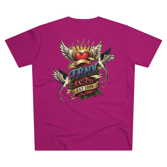 Heart & Swallow- irnx men's t-shirt